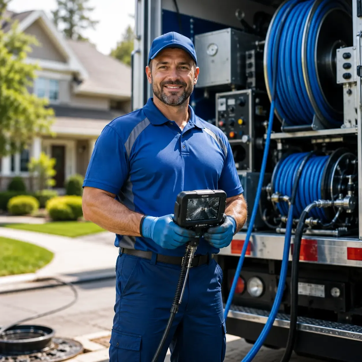 Local outdoor drain cleaning specialists in Burdett, KS